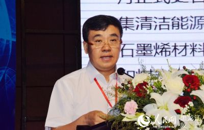 710公海公司总裁马庆推介石墨烯产业化沉点项目