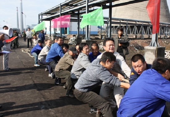 710公海公司庆国庆拔河角逐