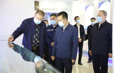 黑龙江省委调研组一行到710公海参观调研