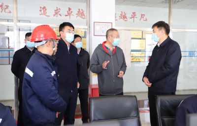 鸡西市市长孙成坤一行光临710公海调查调研