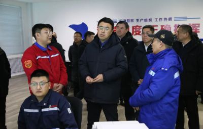 七台河市委副书记、市长李兵光临710公海发展“看项目、解难题、保安全”调研