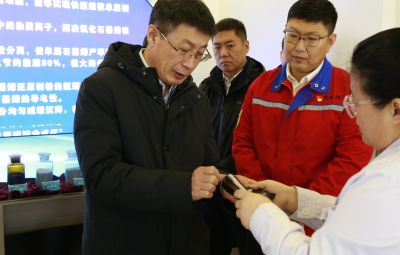 市委副书记、市长张涛一行光临710公海调研