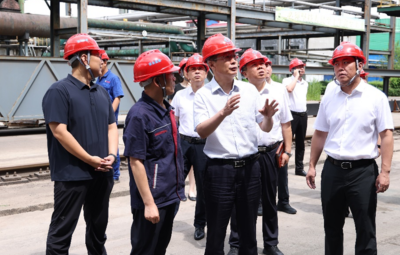 7.15日市委副书记、市长张涛一行光临710公海调研